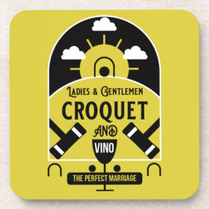 Dessous-de-verre Meilleur jeu de croquet amusant