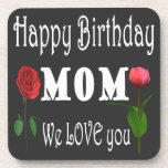 Dessous-de-verre Meilleur Maman Birthday Design<br><div class="desc">Wonderful cute birthday design for your lovely mama</div>