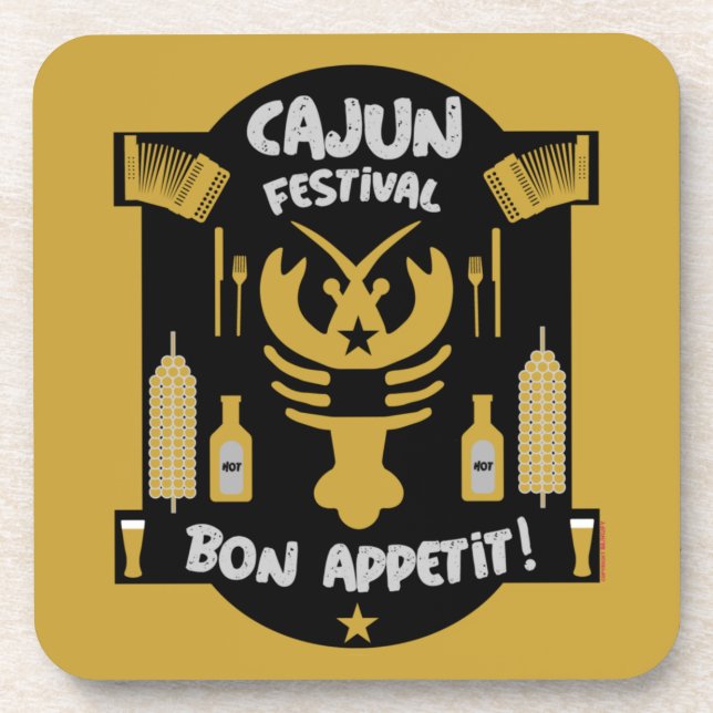 Dessous-de-verre Meilleurs Cajun Cooks (Devant)