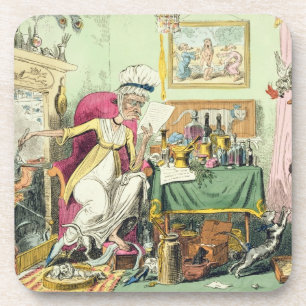 Dessous-de-verre Mélange d'une recette pour des grains, éditée p