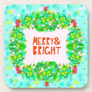 Dessous-de-verre Merry & Bright Wreath