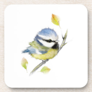 Dessous-de-verre Mésange bleue