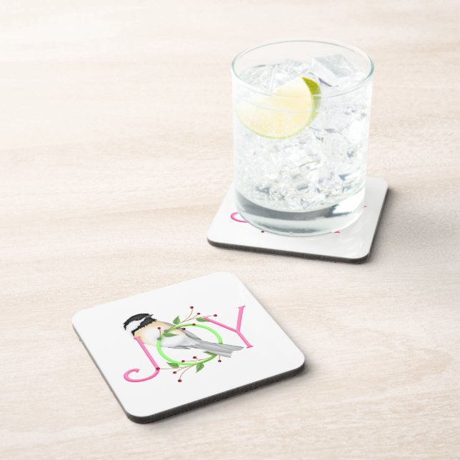 Dessous-de-verre Mésange mignonne "Joie" (Côté Droit)