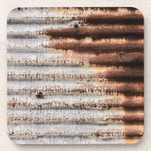 Dessous-de-verre Métal rouillé vintage