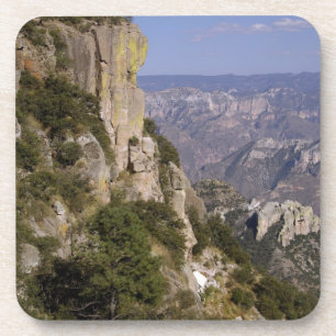 Dessous-de-verre Mexique, État de Chihuahua, Copper Canyon. CECI 2