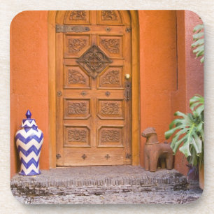 Dessous-de-verre Mexique, État de Guanajuato, San Miguel. Casa de l