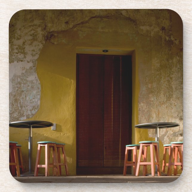 Dessous-de-verre Mexique, Oaxaca, Soleil de l'après-midi éclaire le (Devant)
