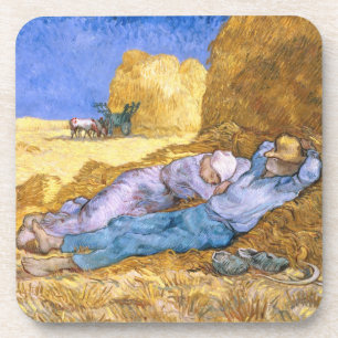 Dessous-de-verre Midi de Vincent van Gogh  , la sièste, après