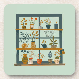 Dessous-de-verre Mignonne Folle de Plantes