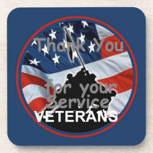 DESSOUS-DE-VERRE MILITAIRE