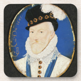 Dessous-de-verre Miniature de seigneur Howard d'Effingham