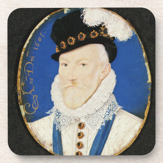 Dessous-de-verre Miniature de seigneur Howard d'Effingham (Devant)