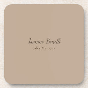 Dessous-de-verre Minimaliste moderne professionnel