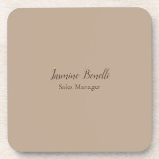 Dessous-de-verre Minimaliste moderne professionnel
