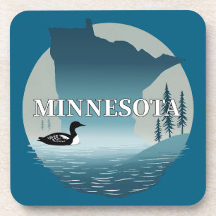 Dessous-de-verre Minnesota États-Unis d'Amérique