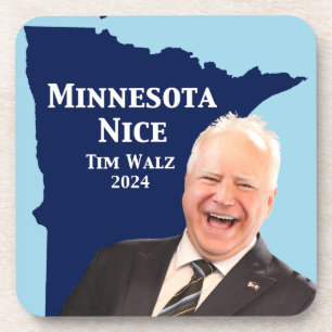 Dessous-de-verre Minnesota Nice Tim Walz