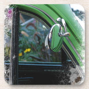 Dessous-de-verre Miroir automobile Vintage