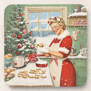 Dessous-de-verre Mme Claus Plaisir De La Cuisine De Vacances