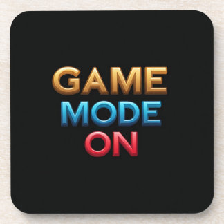 Dessous-de-verre Mode jeu activé