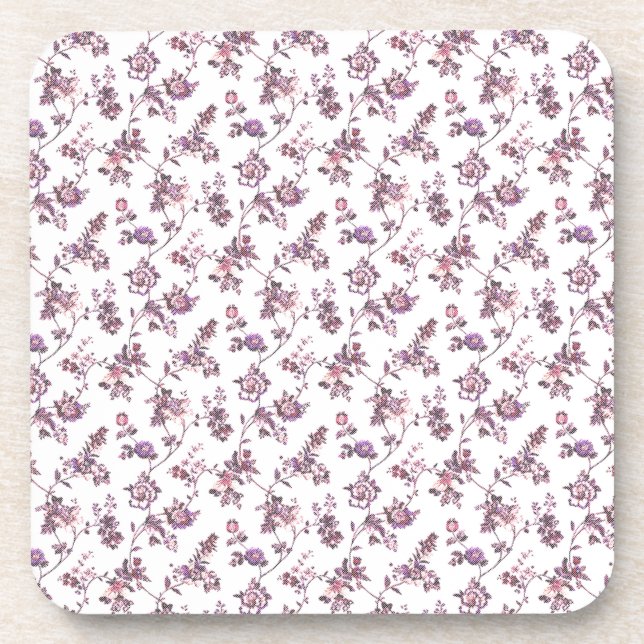 Dessous-de-verre Modèle floral (Devant)