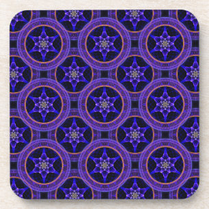 Dessous-de-verre Moderne Florale Bohème Élégant Motif Abstrait #505