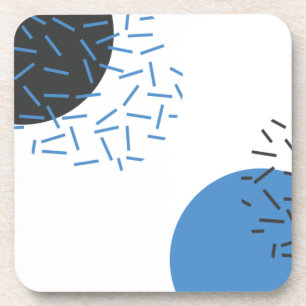 Dessous-de-verre Moderne, simple, cool, abstrait, motif graphique