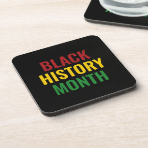 Dessous-de-verre Mois de l'histoire noire BHM
