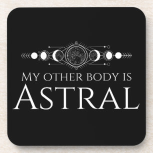 Dessous-de-verre Mon Autre Corps est Astral