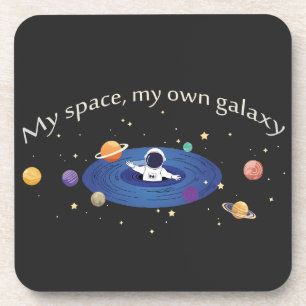 Dessous-de-verre Mon espace, ma propre galaxie
