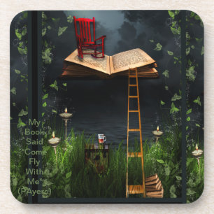 Dessous-de-verre "Mon Livre Disait Viens Voler Avec Moi" Dessous de