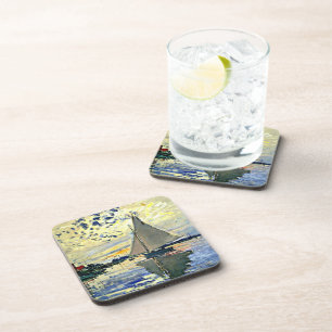 Dessous-de-verre Monet - Voilier à le Petit Gennevilliers