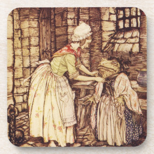Dessous-de-verre Monsieur Toad s'habille par Arthur Rackham