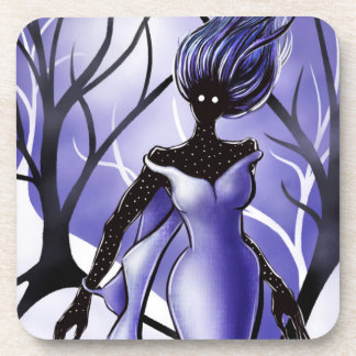Dessous-de-verre Monster Macabre de la femme déplaisante