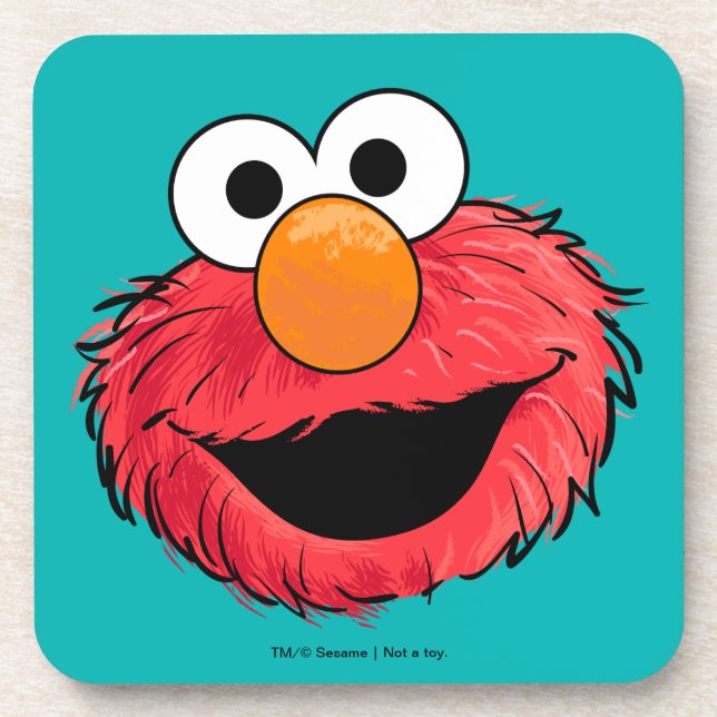 Dessous-de-verre Monstre à la fin de cette histoire | Elmo (Devant)