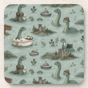 Dessous-de-verre Monstre du Loch Ness 