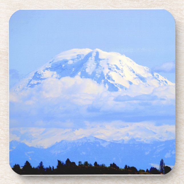 Dessous-de-verre Mont Ranier (Devant)