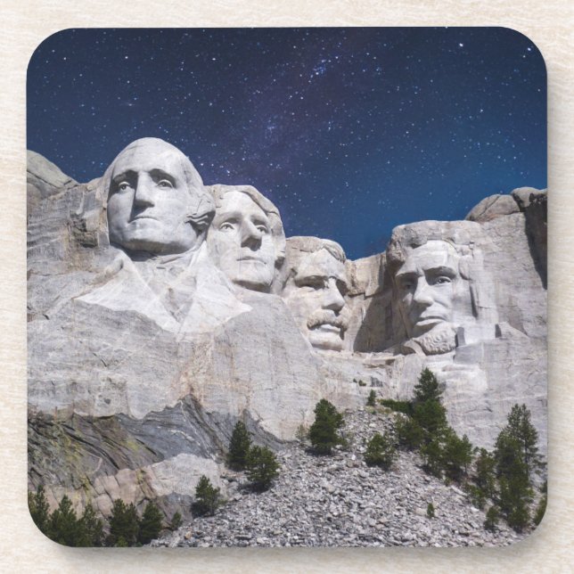 Dessous-de-verre Mont Rushmore Timelapse Sky (Devant)