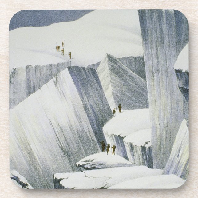 Dessous-de-verre Montant une falaise, 'd'un récit d'une montée (Devant)