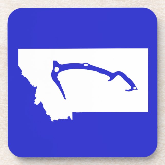 Dessous-de-verre Montée de glace Montana (Devant)