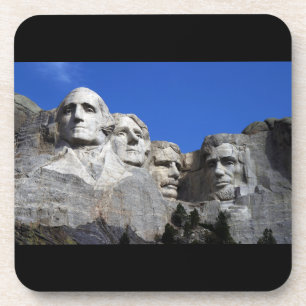 Dessous-de-verre Monument commémoratif national du Mont Rushmore