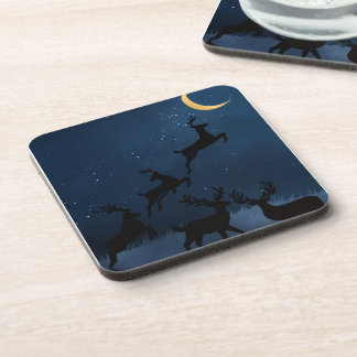 Dessous-de-verre Moon Deer
