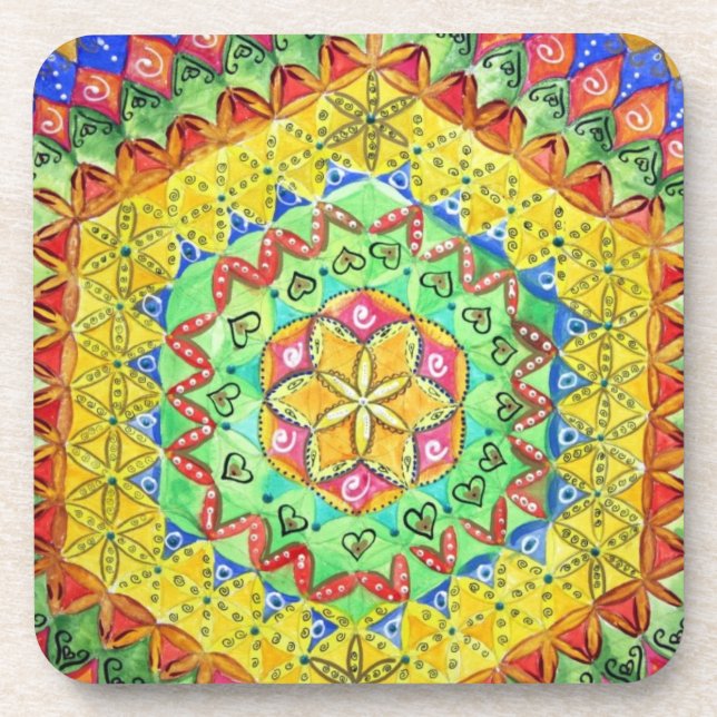 Dessous de verre Mosaic Cork (Devant)