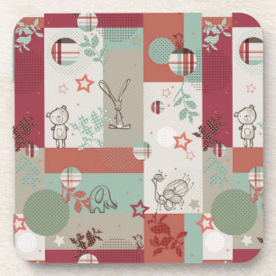 Dessous-de-verre Motif 2 d'édredon de bébé