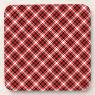 Dessous-de-verre Motif-68767 de la texture du tissu des chèques dép