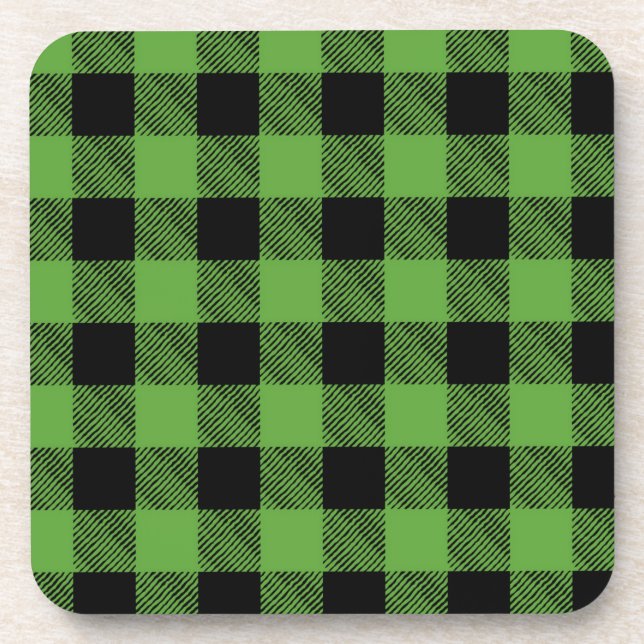 Dessous-de-verre Motif à carreaux (Devant)
