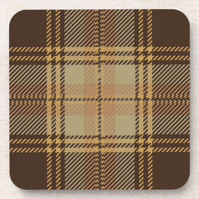 Dessous-de-verre Motif à carreaux (Devant)