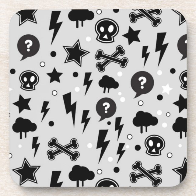 Dessous-de-verre Motif à la mode (Devant)