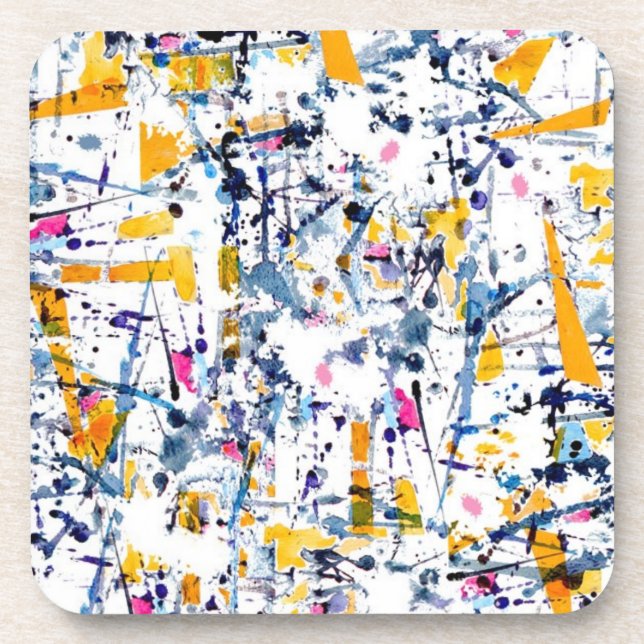 Dessous-de-verre motif Abstrait (Devant)