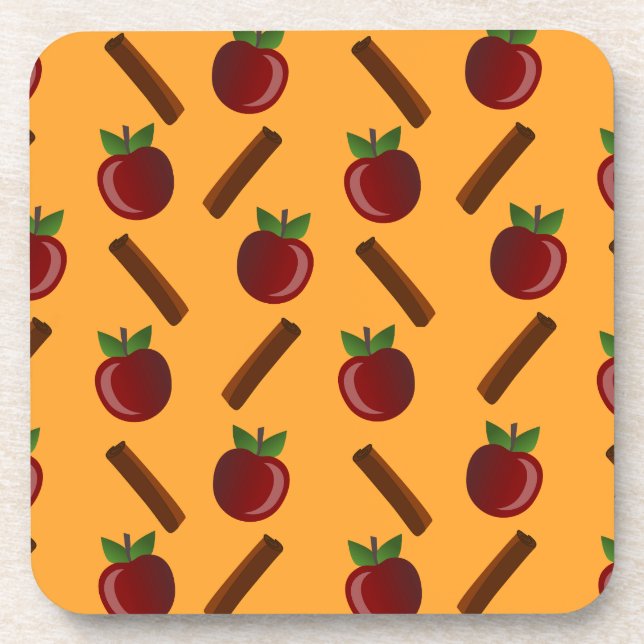Dessous-de-verre Motif Apple Cinnamon (Devant)