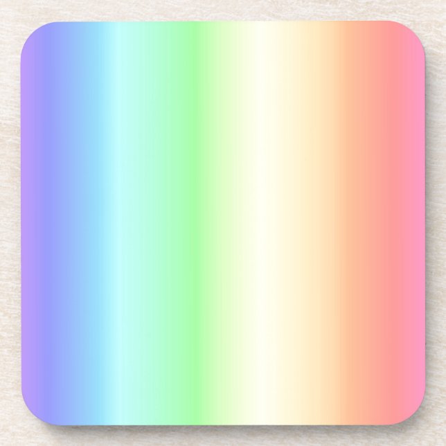 Dessous-de-verre Motif arc-en-ciel 1 (Devant)